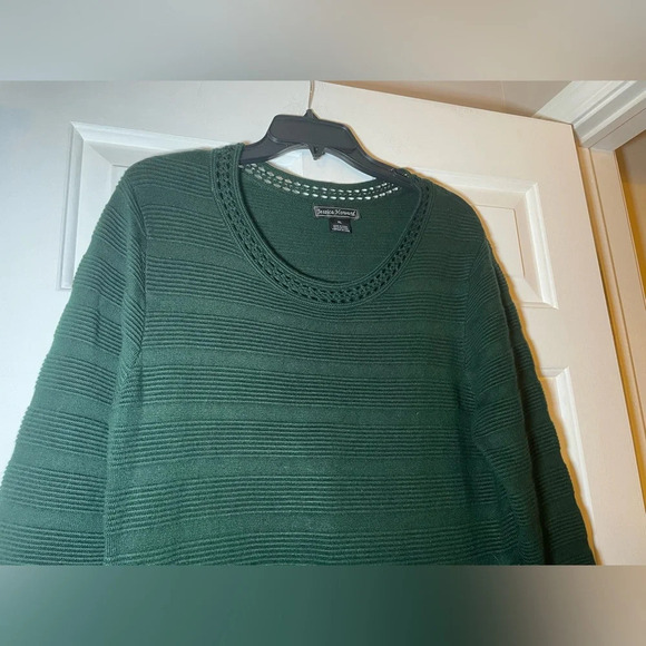 Vintage Jessica Howard Forest Green Woman’s Sweater Dress Size XL - Picture 3 of 7